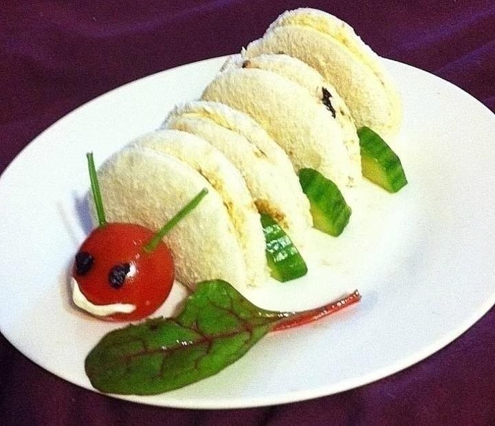 caterpillar sandwich